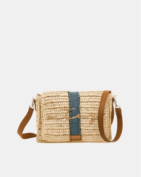  Bolsos Rafia Mujer  Beige ANDER