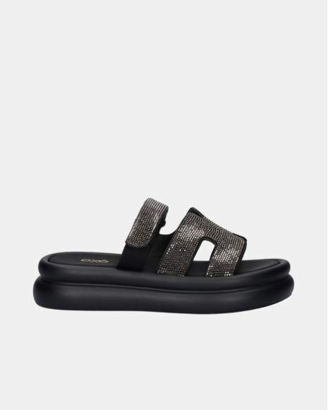 Sandalias Mulher EXE Negro 1602 53E