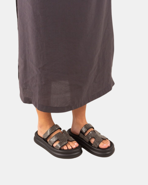 Sandalias Mujer EXE Negro 1602 53E