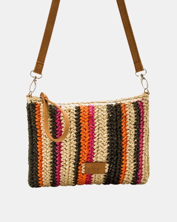 Bolsos de Rafia para Mulher Multicolor NAPEL