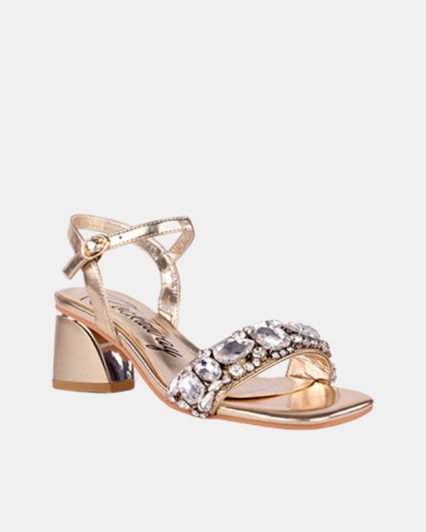 Sandalias Fiesta Mulher RockAway Dourado 85667
