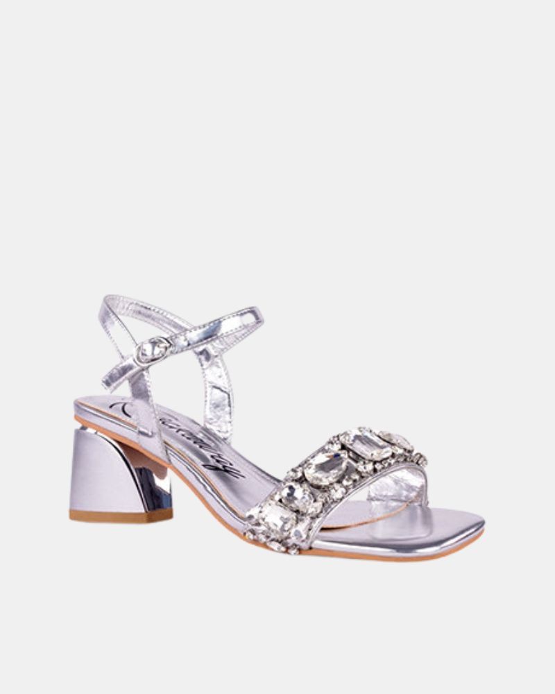  Sandalias Fiesta Mujer RockAway Plata 85667