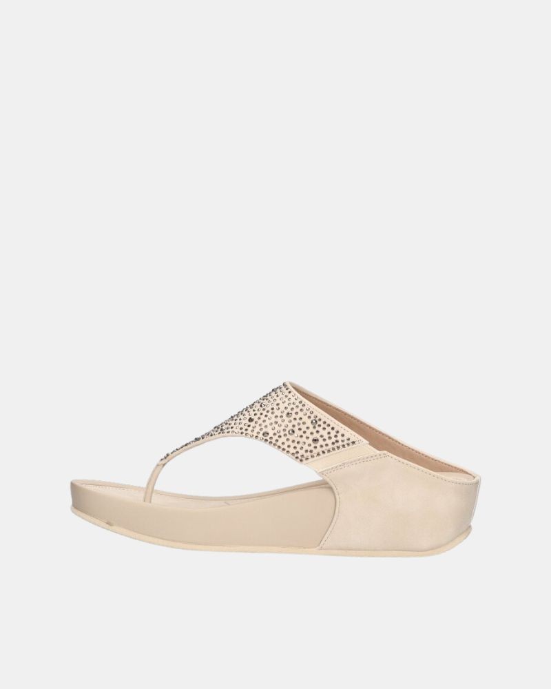 Sandalias De dedo Mulher Amarpies Beige ABZ26579