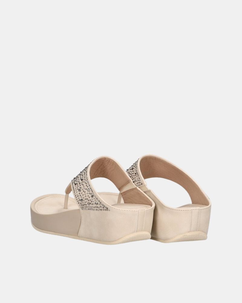Sandalias De dedo Mulher Amarpies Beige ABZ26579