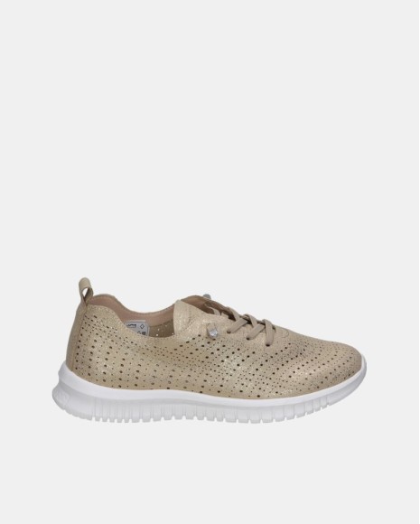  Zapatillas Bajas Mujer Amarpies Oro AOG28352