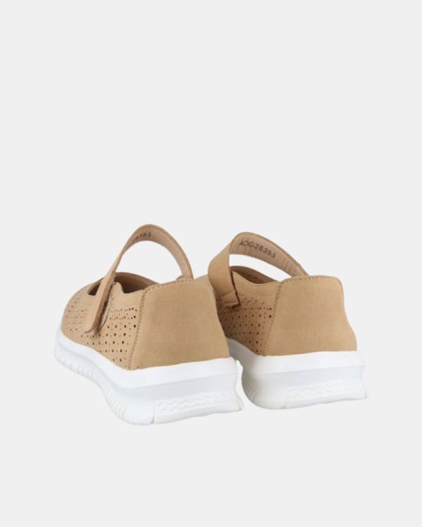  Zapatillas Mujer Amarpies Marrón AOG28353