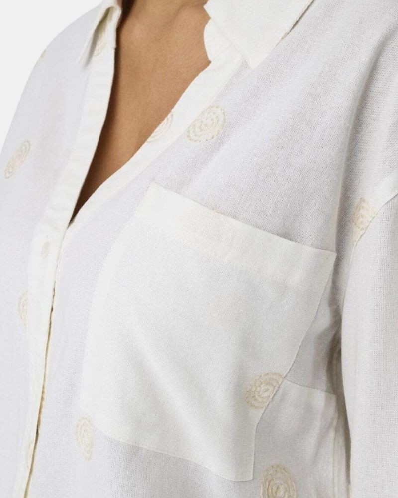  Camisas Manga larga Mujer ONLY Blanco 15338802 CARO