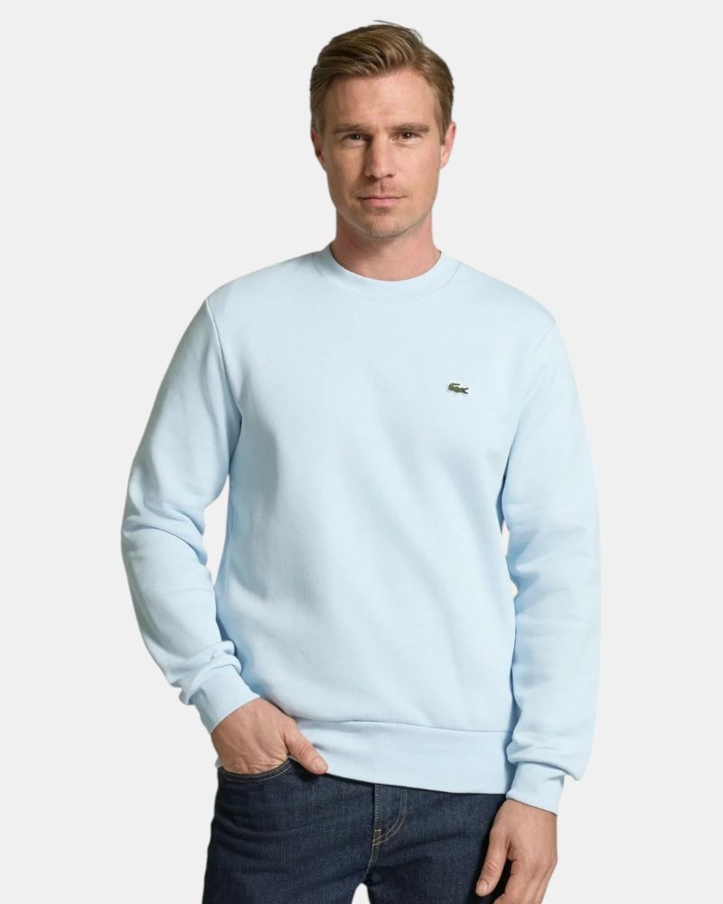  Sudaderas Sin capucha Hombre LACOSTE Azul SH9801