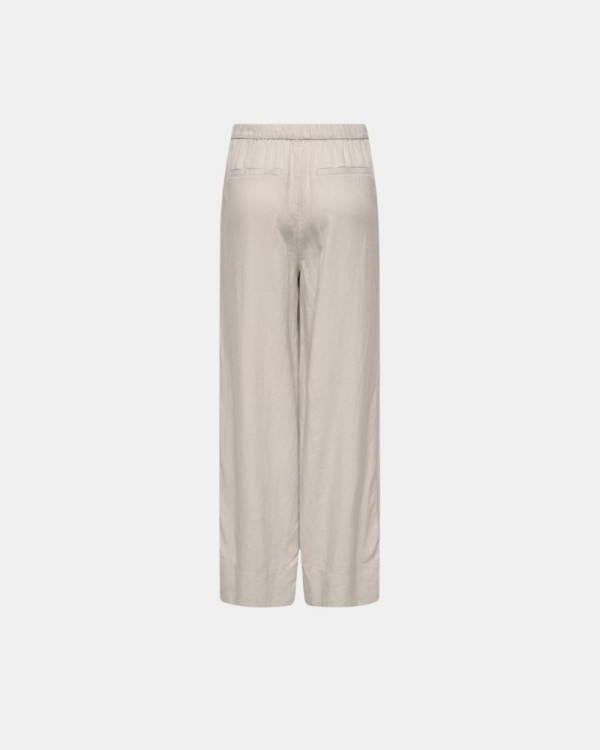  Pantalones Largos Mujer ONLY Beige 15338716 CARO