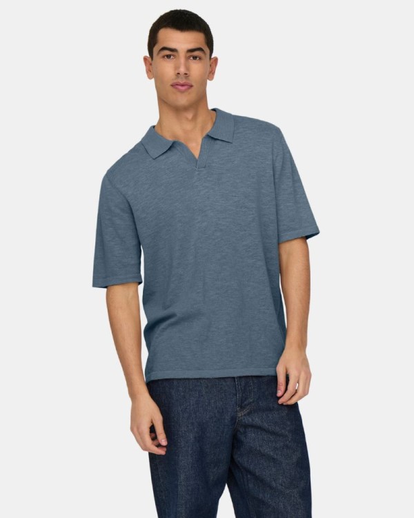  Camisetas Manga corta Hombre ONLY & SONS Gris 22031851 GEORGE