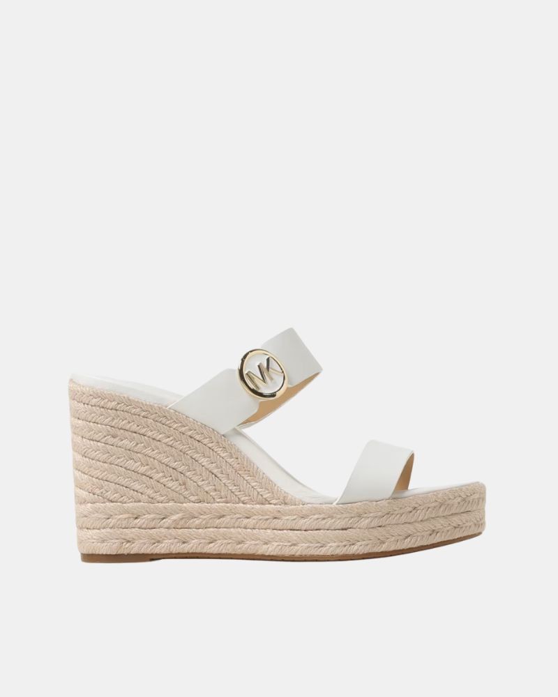 Sandálias Fiesta Ráfia Mulher MICHAEL KORS Branco 40S4LCMS3L LUCINDA WEDGE
