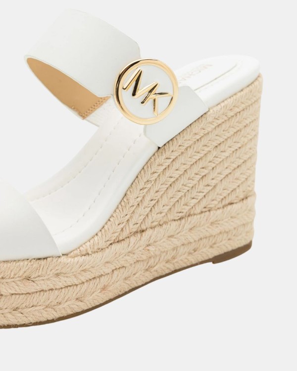 Sandálias Fiesta Ráfia Mulher MICHAEL KORS Branco 40S4LCMS3L LUCINDA WEDGE