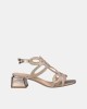 Sandalias Abertas Mulher Alma Blue Ouro V25BLD121