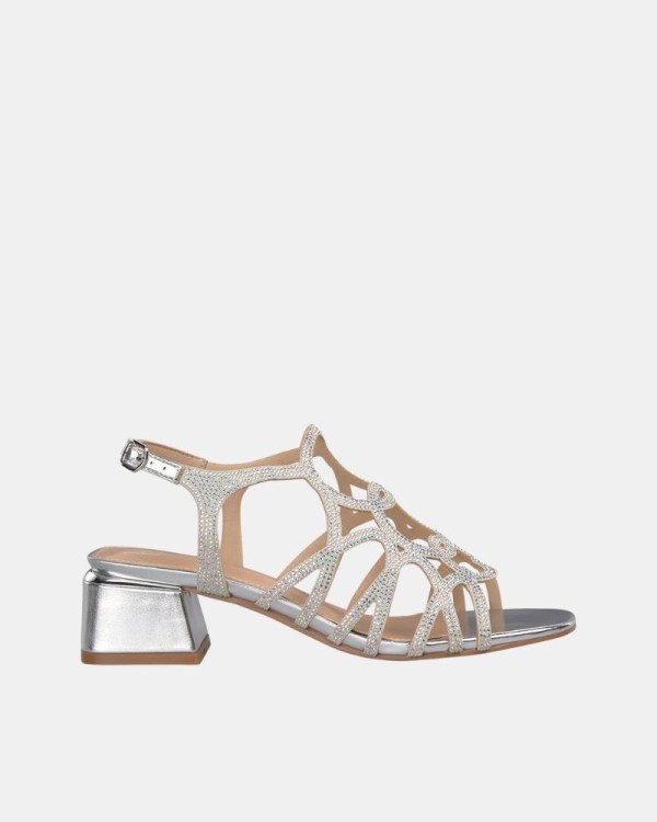  Sandalias Fiesta Mujer Alma Blue Plata V25BLD122