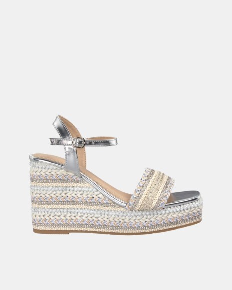  Sandalias Fiesta Mujer Alma Blue Plata V25BLD134