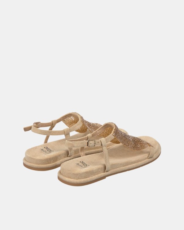  Sandalias Abiertas Mujer Alma Blue Arena V25BLJ108