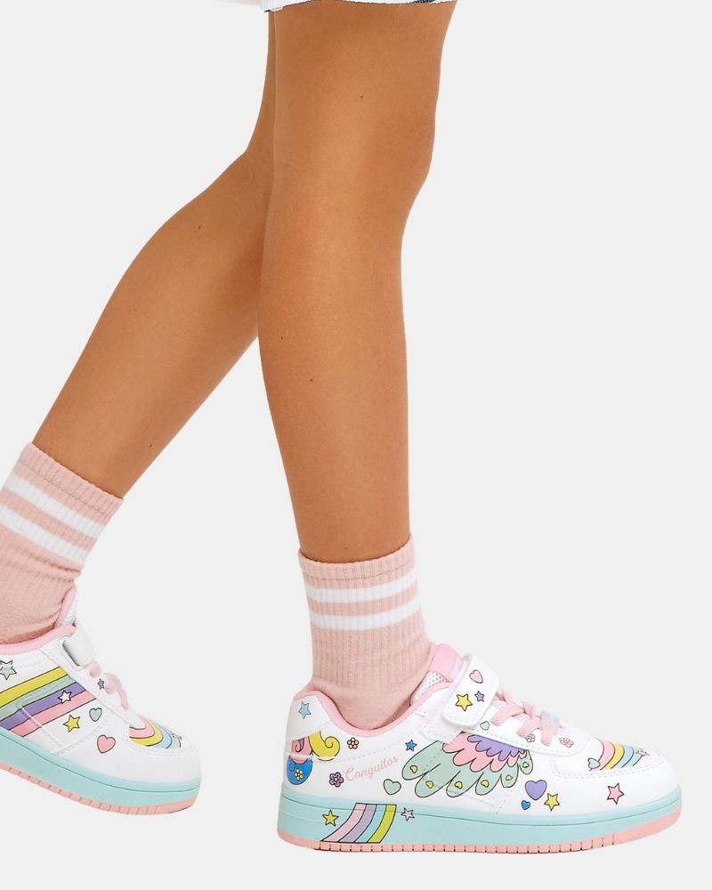 Sapatilhas Baixas Infantil Conguitos Multicolor COSH 224 052