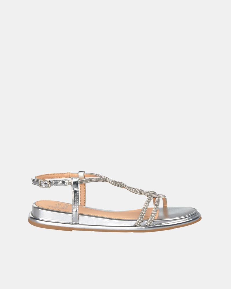  Sandalias Fiesta Mujer Alma Blue Plata V25BLD109