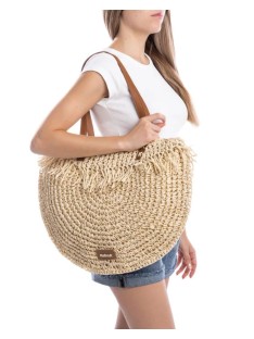  Bolsos Bandoleras Rafia Mujer REFRESH Hielo 183301