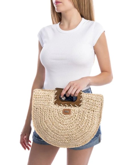  Bolsos Rafia Mujer XTI Hielo 184424