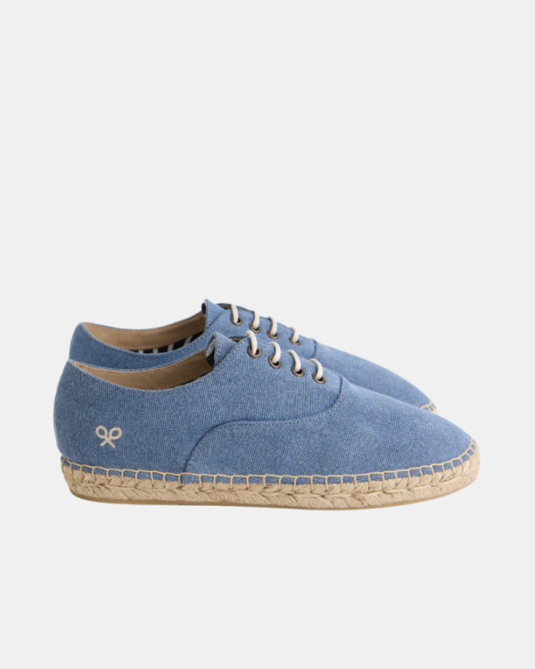 Sapatos Alpargatas de Ráfia Homem Silbon Azul 131021