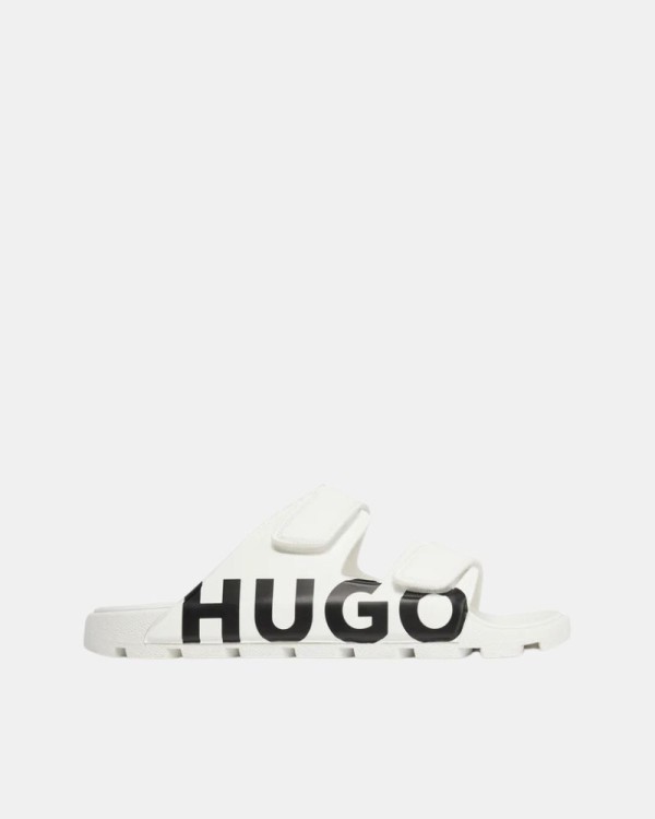  Sandalias Chancletas Hombre HUGO Blanco 50542042 EVANDER SAND IG