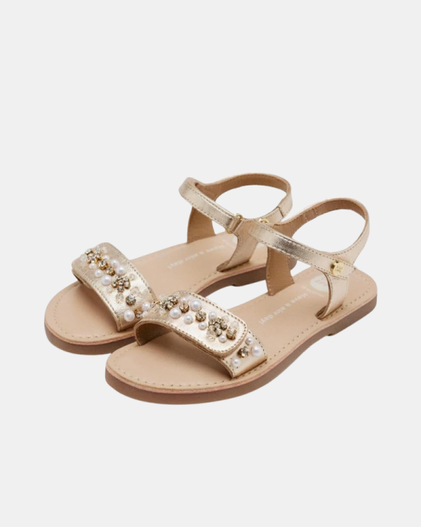 Sandalias Abertas Infantil GIOSEPPO Dourado 75342 BRIDGTON