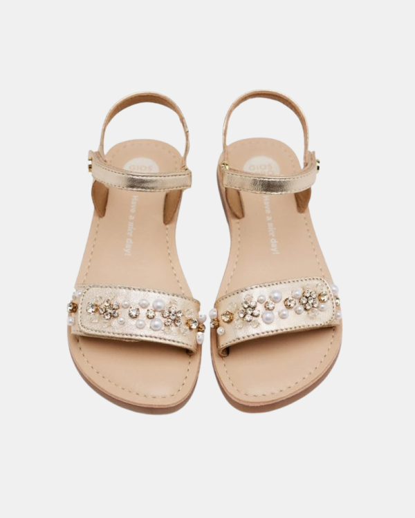 Sandalias Abertas Infantil GIOSEPPO Dourado 75342 BRIDGTON