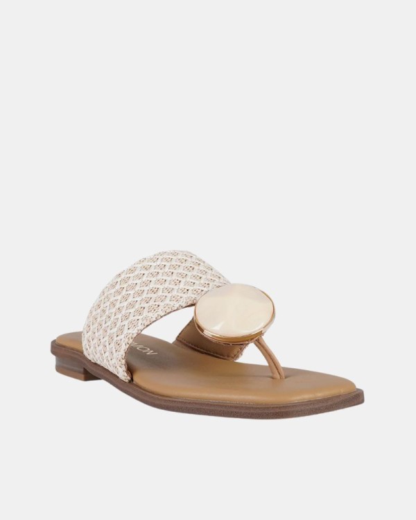  Sandalias Abiertas Mujer NOA HARMON Beige 9966 MARGOT