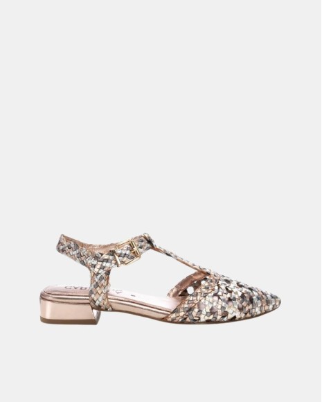  Sandalias Bailarinas Mujer CARMELA Nude 162184