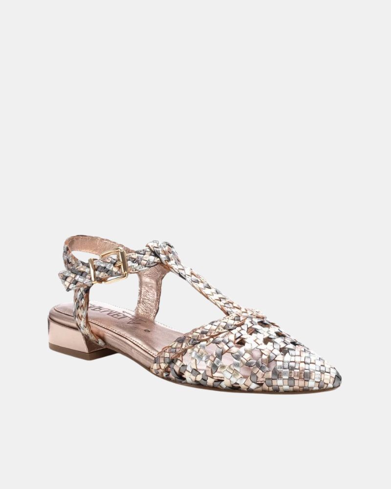  Sandalias Bailarinas Mujer CARMELA Nude 162184