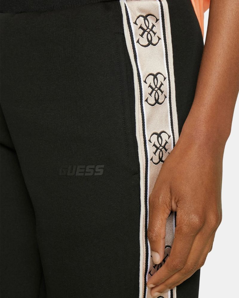 Calças de Fato de Treino Mulher GUESS Preto V2YB15 KB3P2