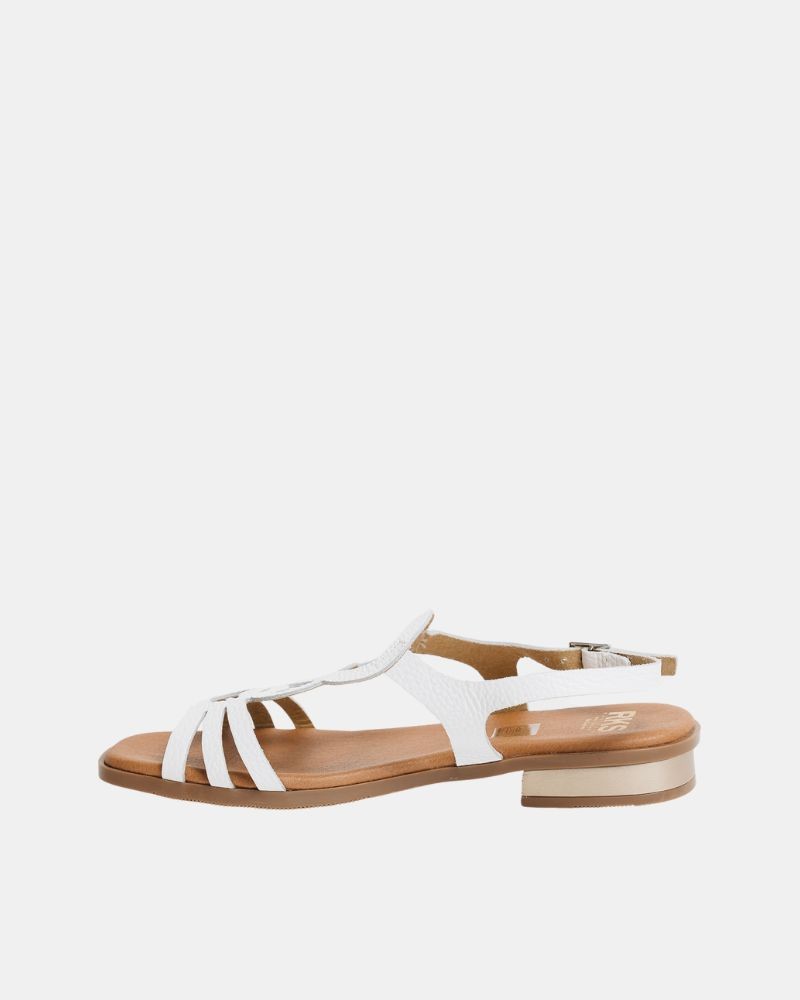  Sandalias Abiertas Mujer RKS Blanco 5593