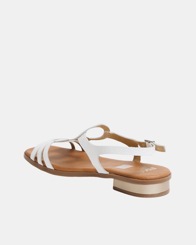 Sandálias Abertas Mulher RKS Branco 5593