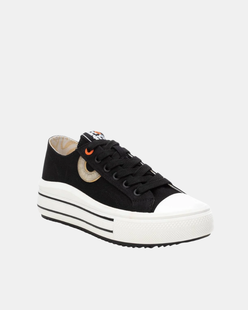  Zapatillas Bajas Mujer REFRESH Negro 172719