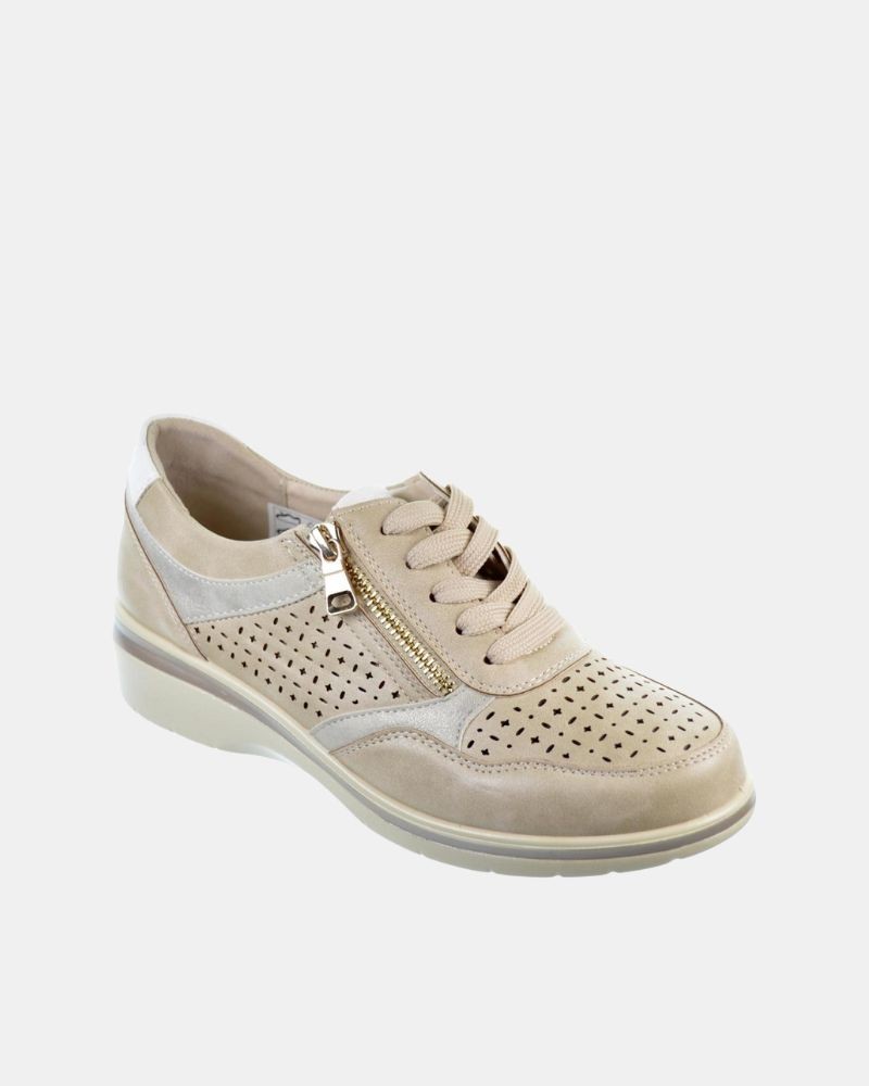 Sapatilhas Baixas Mulher Amarpies Areia AMD28399