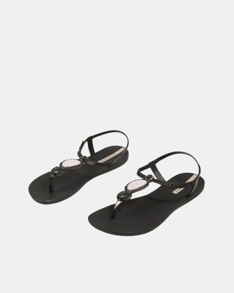  Sandalias De dedo Chancletas Mujer IPANEMA Negro 83511 CLASS BRIGHT SANDAL