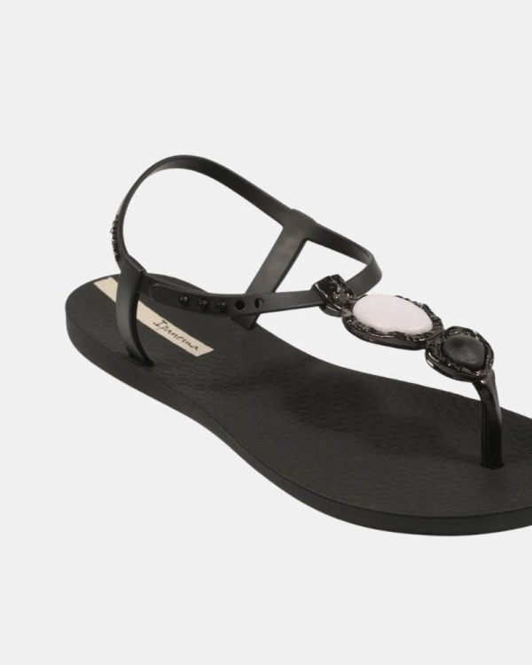  Sandalias De dedo Chancletas Mujer IPANEMA Negro 83511 CLASS BRIGHT SANDAL