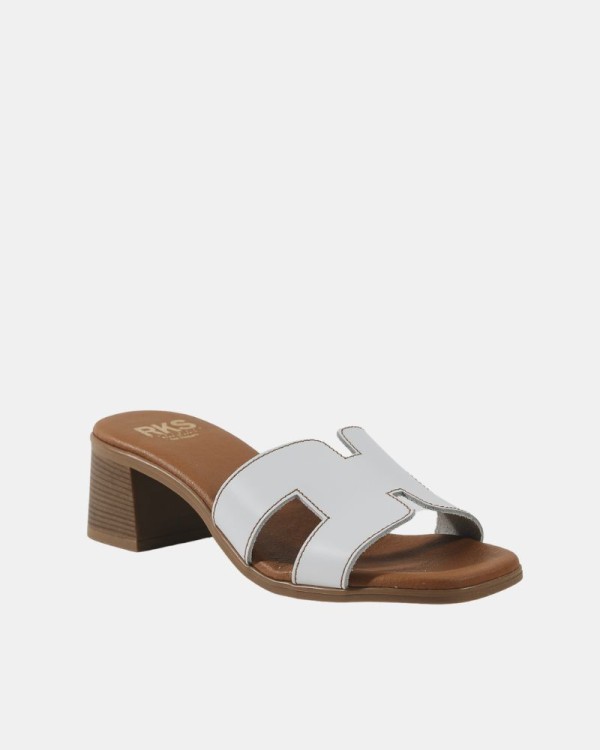 Sandálias Abertas Mulher RKS Branco 5610