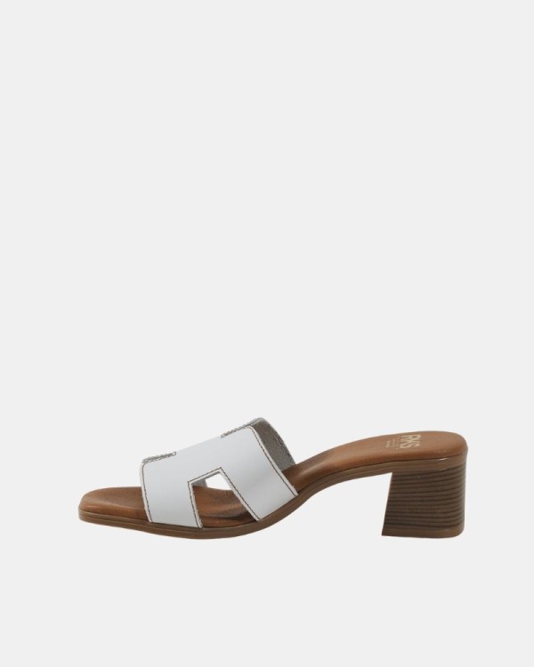  Sandalias Abiertas Mujer RKS Blanco 5610