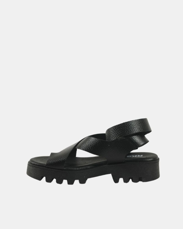 Sandalias Abiertas Mujer RKS Negro 446704