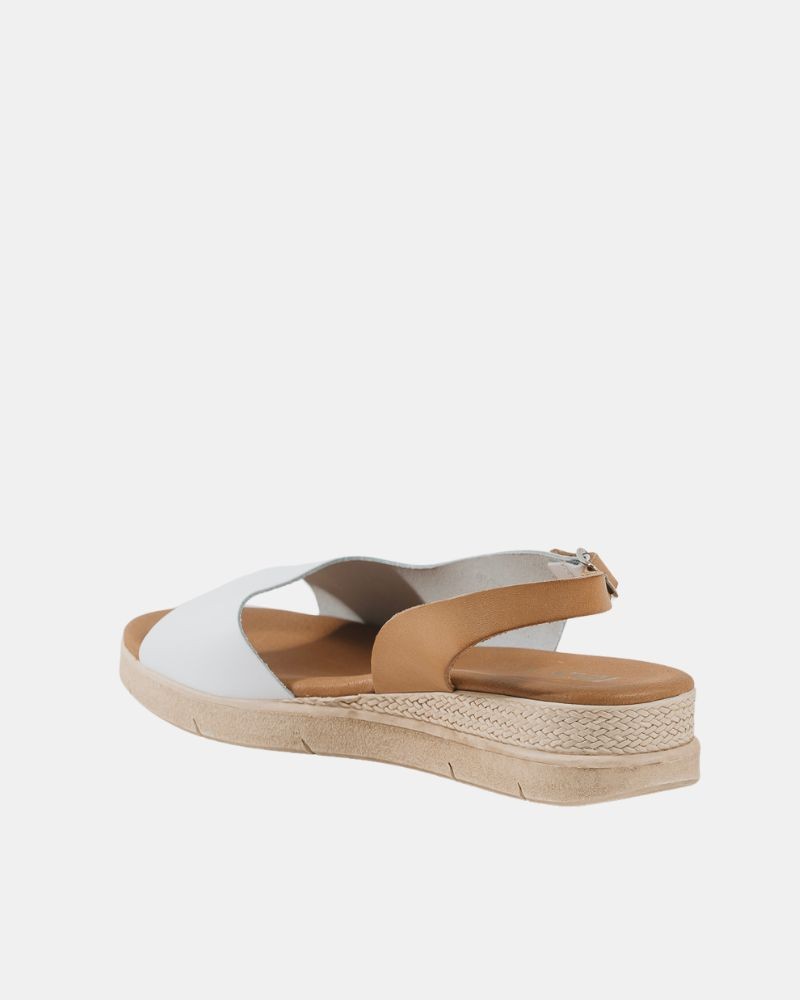 Sandálias Abertas Mulher RKS Branco 5205