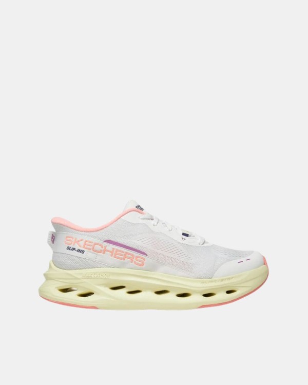  Zapatillas Bajas Mujer SKECHERS Blanco 129400 SLIP INS MAX CUSHIONING GLIDE STEP