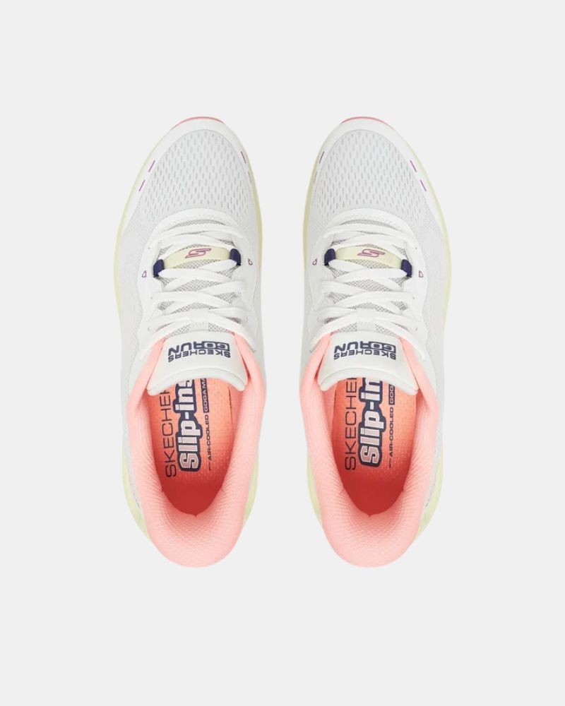 Sapatilhas Baixas Mulher SKECHERS Branco 129400 SLIP INS MAX CUSHIONING GLIDE STEP