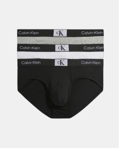  Ropa interior Slips Hombre CALVIN KLEIN Multicolor 000NB3527A6H3 HIP BRIEF 3PK