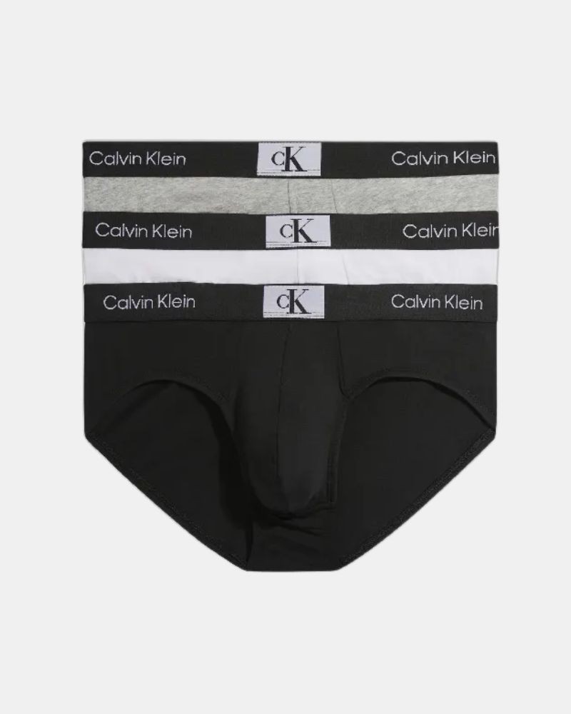 Cuecas Hombre CALVIN KLEIN Multicolor 000NB3527A6H3 HIP BRIEF 3PK