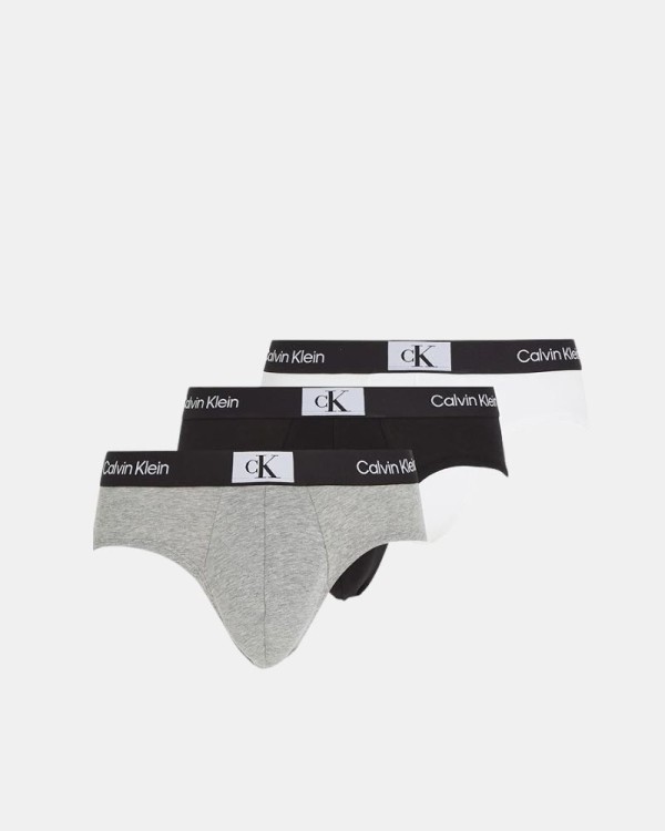 Cuecas Hombre CALVIN KLEIN Multicolor 000NB3527A6H3 HIP BRIEF 3PK