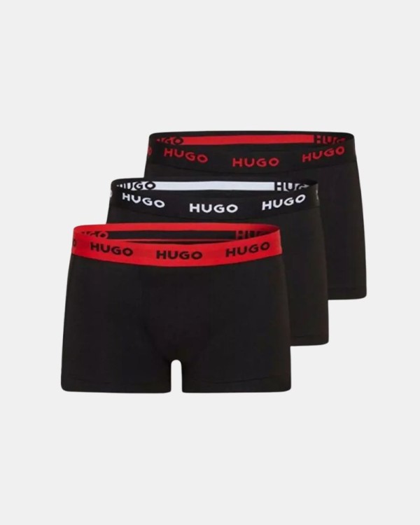  Ropa interior Boxer Hombre HUGO Negro 50469766 TRUNK TRIPLET PACK