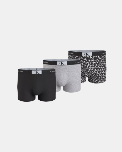 Cueca Boxer Hombre CALVIN KLEIN Multicolor 000NB3528EJGN TRUNK 3PK