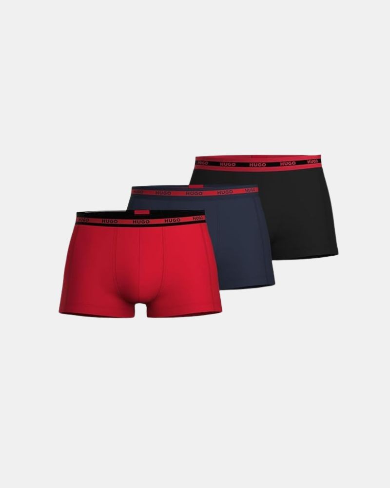 Cuecas Boxer Homem HUGO Multicolor 50503083 TRUNK TRIPLET PLANET
